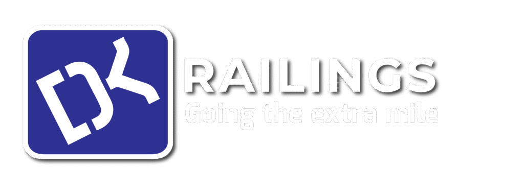 DK Railings- DK_OriginalNewLogo_White